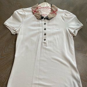 Burberry polo shirt women’s xs